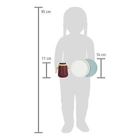 small foot Čajový a kávový set Tasty, small foot