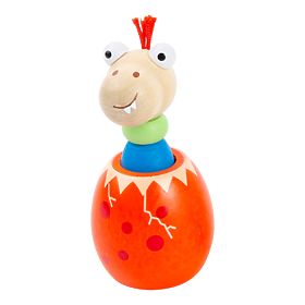 small foot Dinosauří vajce so zvukom 1 ks oranžová, small foot