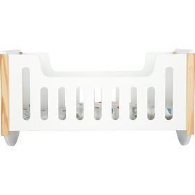 small foot Drevená kolíska pre bábiky Little Button