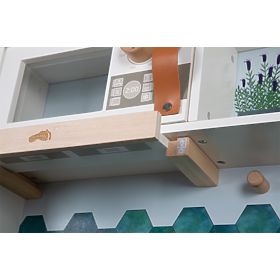 small foot Drevená kuchynka Tasty biela