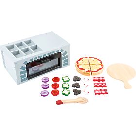 small foot Drevená pizza pec s príslušenstvom, small foot