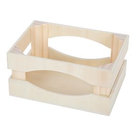 small foot Drevená prepravka s fľašami na mlieko Fresh, small foot