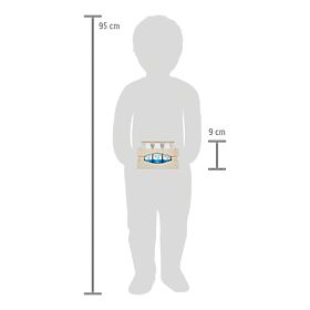 small foot Drevená prepravka s fľašami na mlieko Fresh, small foot