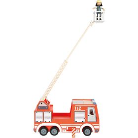 small foot Drevené hasičské auto, small foot