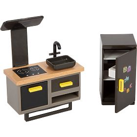 small foot Drevený domček pre bábiky s terasou, small foot