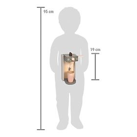 small foot Drevený kávovar s príslušenstvom Tasty sivý, small foot