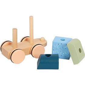 small foot Drevený vlak Arctic - poškodený obal