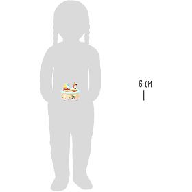 small foot Hracia skrinka so slonom a papagájom, small foot