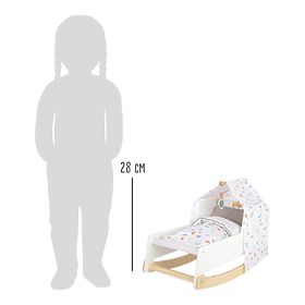 small foot Kolíska pre bábiky Little Button, small foot