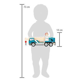 small foot Nákladný žeriav s paletou, small foot