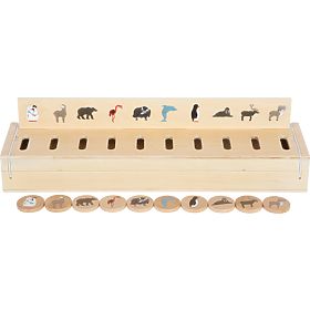 small foot Obrázková vkladačka triedenie, small foot