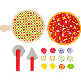 small foot Pizza s príslušenstvom, small foot