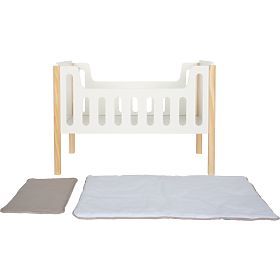 small foot Postieľka pre bábiky Little Button