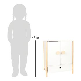 small foot Skriňa pre bábiky Little Button, small foot