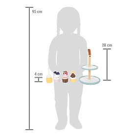 small foot Stojan na muffiny, small foot