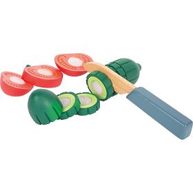 Súprava na šalát s krájateľnou zeleninou Fresh, small foot