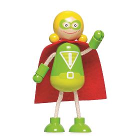 Tidlo Drevené postavičky Superhrdinovia, Tidlo