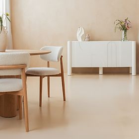 Trojdverová komoda Lunaria s frézovaným čelom, biela, lectus