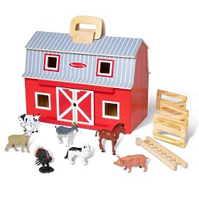 Veľká stajňa so zvieratami, Melissa & Doug