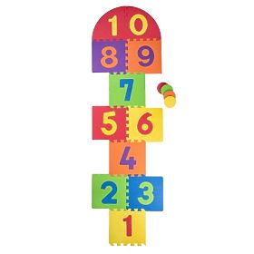 Veľké penové puzzle na hru skákania panáka
