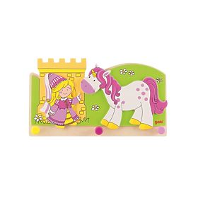 Vešiak na oblečenie Princezná a jednorožec, Goki
