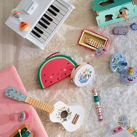 Vilac Drevená hudobná sada Zvieratá sveta Sarah Betz, Vilac