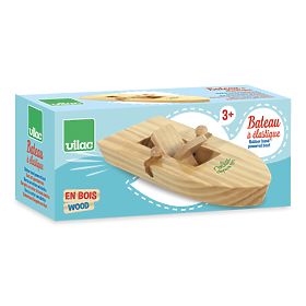 Vilac Drevená loďka na gumičkový pohon, Vilac