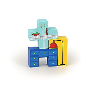 Vilac Drevená logická hra Nalož to správne! Sťahováci