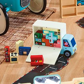 Vilac Drevená logická hra Nalož to správne! Sťahováci, Vilac