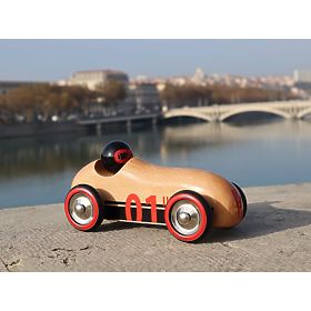 Vilac Drevené auto Old Sport Compet prírodné, Vilac