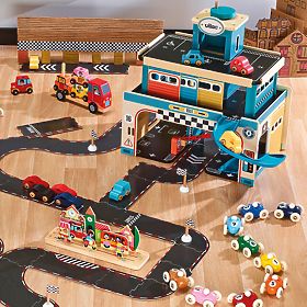 Vilac Sada 4 drevených autíčok City Vilacity