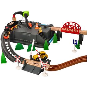 Železničná sada Baňa 63 prvkov, Woodyland Woody