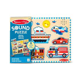 Zvuková skladačka - Vozidlá - hudobné puzzle