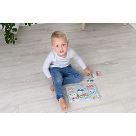 Zvukové puzzle Vozidlá, AdamToys
